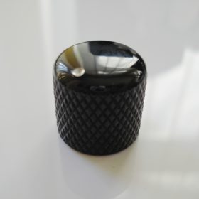 Potiknopf - Typ Dome Speed - Mit Markierung - schwarz