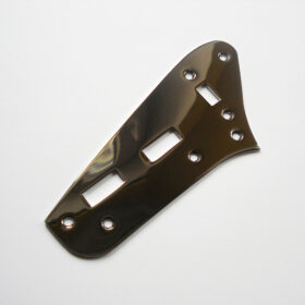 Controlplate - Typ Jaguar/Jazzmaster-Style - chrom