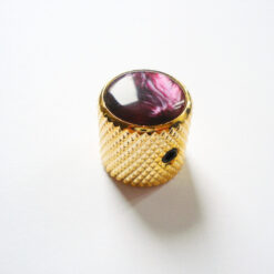 Potiknopf - MGH Diamond Typ TC - gold Perloid bordeaux