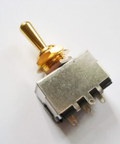 3-Weg-Schalter - Typ LP - Economy - gold massiv