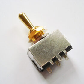 3-Weg-Schalter - Typ LP - Economy - gold massiv