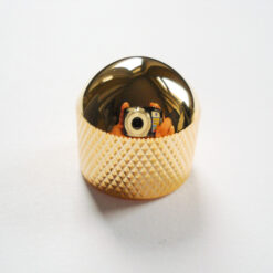 Potiknopf - Typ Dome Speed (hohe Kuppel) / Push ON - gold