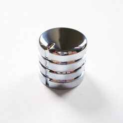 Potiknopf - Typ Dome Speed Deluxe / Push ON - chrom