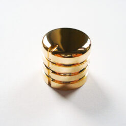 Potiknopf - Typ Dome Speed Deluxe / Push ON - gold