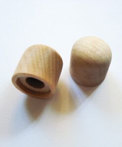 Potiknopf - Dome Speed - Wood / Holz Ahorn Push ON (Stückpreis)