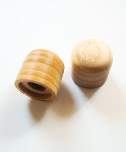 Potiknopf - Dome Speed - Wood / Holz Esche Push ON (Stückpreis)