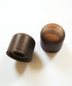 Potiknopf - Dome Speed - Wood / Holz Rosewood Push ON (Stückpreis)