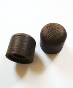 Potiknopf - Dome Speed - Wood / Holz Wenge Push ON (Stückpreis)