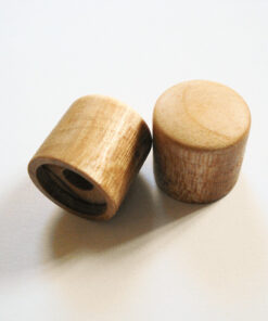 Potiknopf - flathead Speed - Wood / Holz Ahorn Push ON (Stückpreis)
