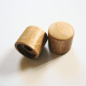 Potiknopf - flathead Speed - Wood / Holz Ahorn Push ON (Stückpreis)