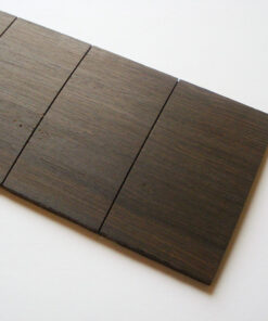 Griffbrett - Ebenholz Mensur 864 , 12ér Radius ohne Inlays