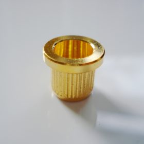 Saitenbuchse / Ferrule Bass - String Through Body - gold