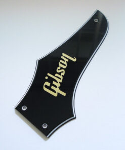 Trussrodglocke - Typ Firebird - schwarz mit Schriftzug reversed