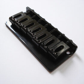 Non-Trem Bridge - 7-Saiter Gitarre - schwarz