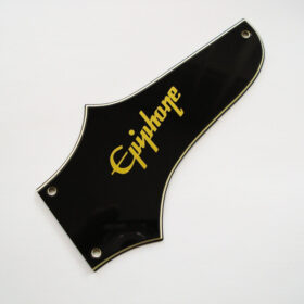 Trussrodglocke - Typ Firebird Epiphone - schwarz mit Schriftzug reversed