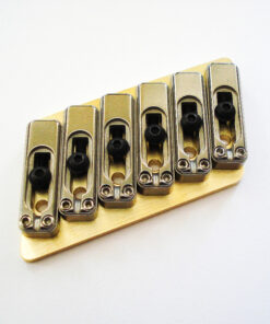 Fanned Fret - 6-String Bridge Multiscale / satine-chrom
