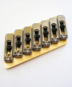 Fanned Fret - 7-String Bridge Multiscale / satine-chrom