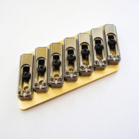 Fanned Fret - 7-String Bridge Multiscale / satine-chrom