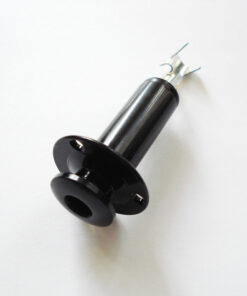 Zargenbuchse mit Endpin extra breit - schwarz