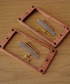MGH Pickuprahmen Set/gold - Humbucker - Mahagoni