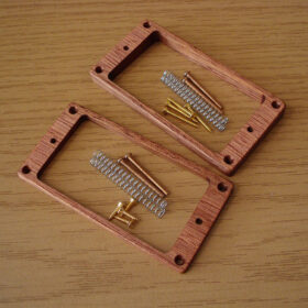 MGH Pickuprahmen Set/gold - Humbucker - Mahagoni