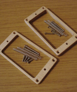 MGH Pickuprahmen Set/nickel - Humbucker - Ahorn