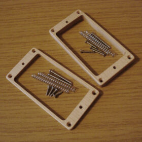 MGH Pickuprahmen Set/nickel - Humbucker - Ahorn