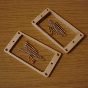 MGH Pickuprahmen gold - Humbucker - Ahorn - Set
