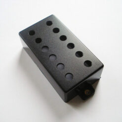 Pickupkappe - Humbucker Deluxe mit Pole - schwarz - MGH