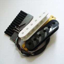 Wickelkit - Humbucker - Typ Distortion weiß/schwarz Keramik