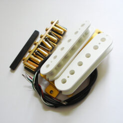 Wickelkit - Humbucker - Typ PAF weiß/gold Alnico