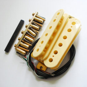 Wickelkit - Humbucker - Typ PAF creme/gold Alnico
