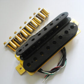 Wickelkit - Humbucker 8-String - Opencoil schwarz/gold