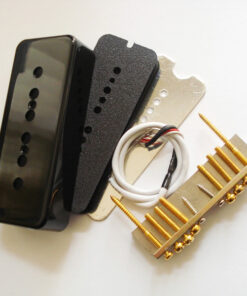 Wickelkit - Singlecoil - Typ P90 schwarz/gold