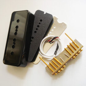 Wickelkit - Singlecoil - Typ P90 schwarz/gold