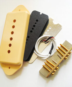 Wickelkit - Singlecoil - Typ P90 - Dog Ear creme/gold