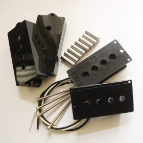 Wickelkit - Bass-Humbucker P-Bass Alnico schwarz
