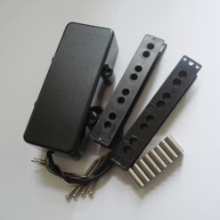 Wickelkit - Bass-Humbucker / Jazz-Bucker Alnico schwarz closed Cover