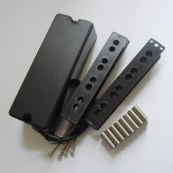 Wickelkit - Bass-Humbucker / Soapbar-Bucker Alnico schwarz closed Cover