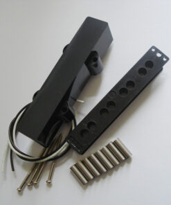 Wickelkit - Singlecoil - Typ JB Bass - schwarz closed Cover