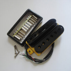 Wickelkit - Humbucker - Typ open-Cover black - Alnico