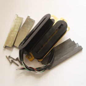 Wickelkit -Blade Humbucker - Opencoil schwarz / Nickel
