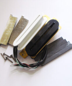 Wickelkit -Blade Humbucker - Opencoil schwarz/weiß - Nickel