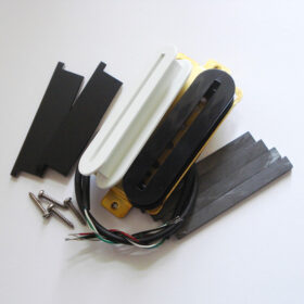 Wickelkit -Blade Humbucker - Opencoil schwarz/weiß - schwarz