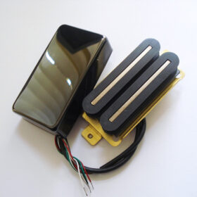 Wickelkit -Blade Humbucker - closed Nickel/Silver Cover schwarz