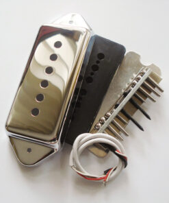 Wickelkit - Singlecoil - Typ P90 - Dog Ear Nickel/Silver chrom Bridge