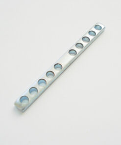 Abstandhalter / 10 Hole Keeper Bar 49ér - Humbucker-Poleschrauben - Stahl verzinkt