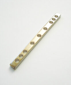Abstandhalter / Keeper Bar 7-String Bridge - Humbucker-Poleschrauben - Stahl vernickelt