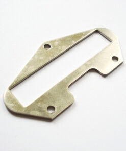 Unterboden / Baseplate Nickel / Silver - Typ Tele Humbucker Blade - Bridge