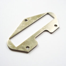 Unterboden / Baseplate Nickel / Silver - Typ Tele Humbucker Blade - Bridge